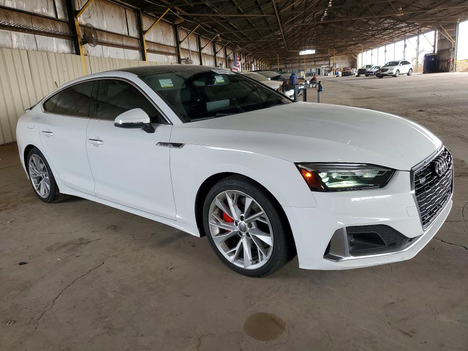 2020 Audi A5 მანქანა იყიდება აუქციონზე, vin: WAUANCF51LA007884, აუქციონის ნომერი: 52265456