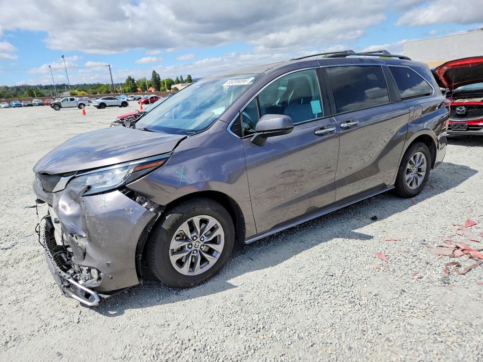 Aukcja sprzedaży 2022 Toyota Sienna, vin: 5TDJRKEC5NS101046, numer aukcji: 55206096
