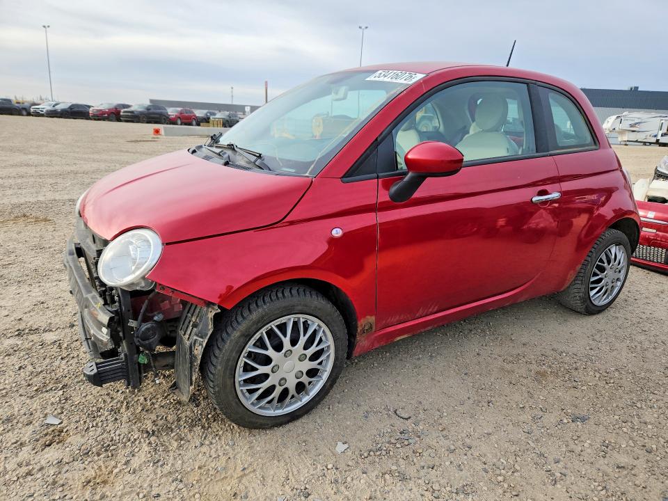 2013 Fiat 500 მანქანა იყიდება აუქციონზე, vin: 3C3CFFAR5DT593850, აუქციონის ნომერი: 53416076