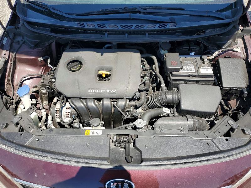 2018 Kia Forte მანქანა იყიდება აუქციონზე, vin: 3KPFK4A7XJE222707, აუქციონის ნომერი: 54212536