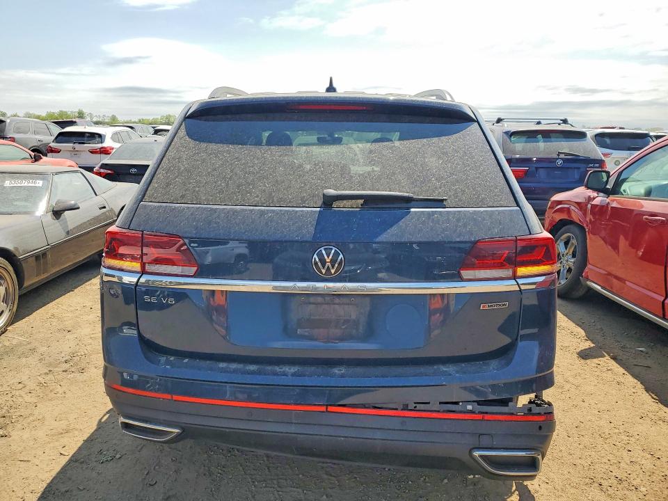 2021 Volkswagen Atlas მანქანა იყიდება აუქციონზე, vin: 1V2KR2CAXMC597269, აუქციონის ნომერი: 53722536