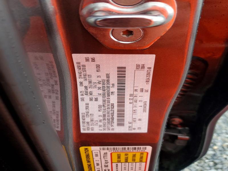 2025 Ford Ranger მანქანა იყიდება აუქციონზე, vin: 1FTER4BH6SLE18280, აუქციონის ნომერი: 52760216