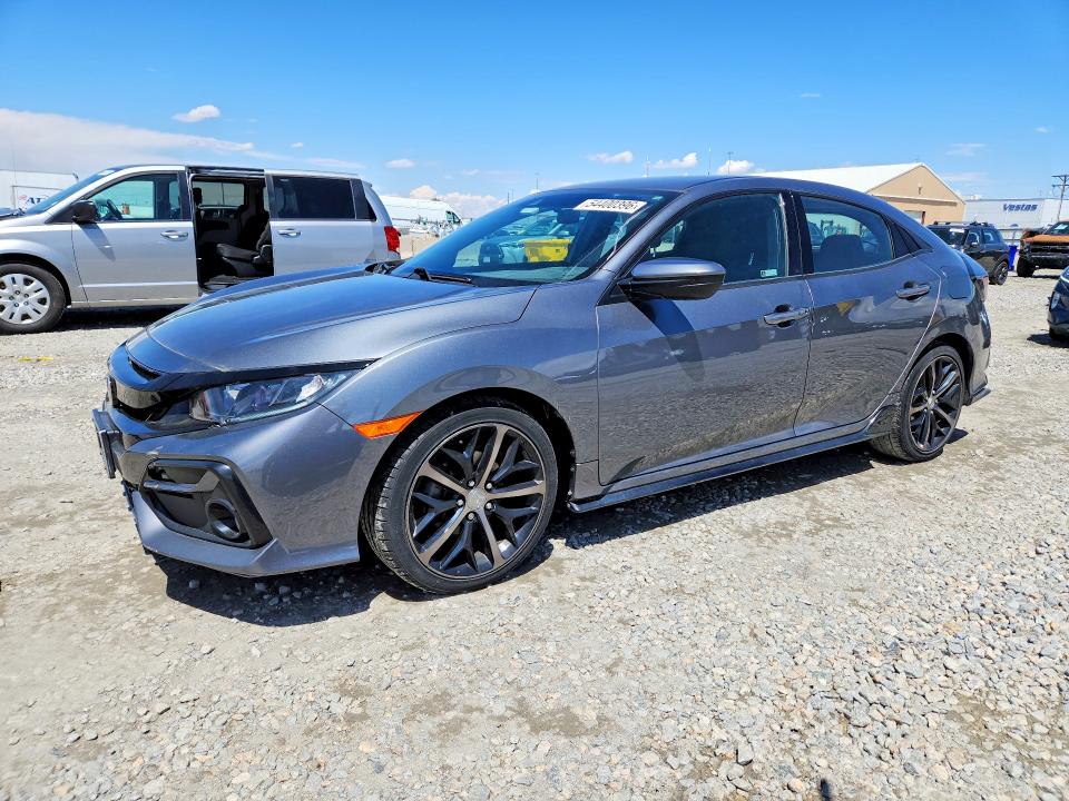 54400396 :رقم المزاد ، SHHFK7H47MU227308 vin ، 2021 Honda Civic مزاد بيع