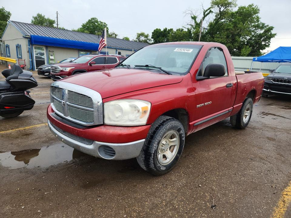 Продаж на аукціоні авто 2007 Dodge Ram 1500, vin: 1D7HA16P87J537770, номер лоту: 52829246