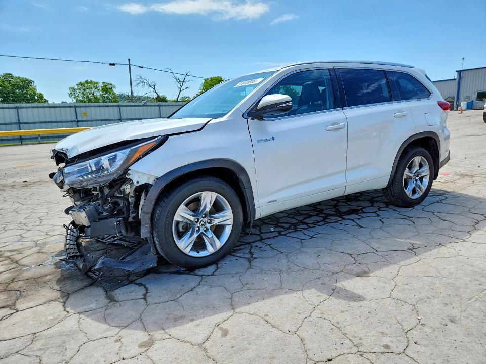 52818836 :رقم المزاد ، 5TDDGRFH5HS031770 vin ، 2017 Toyota Highlander Hybrid مزاد بيع
