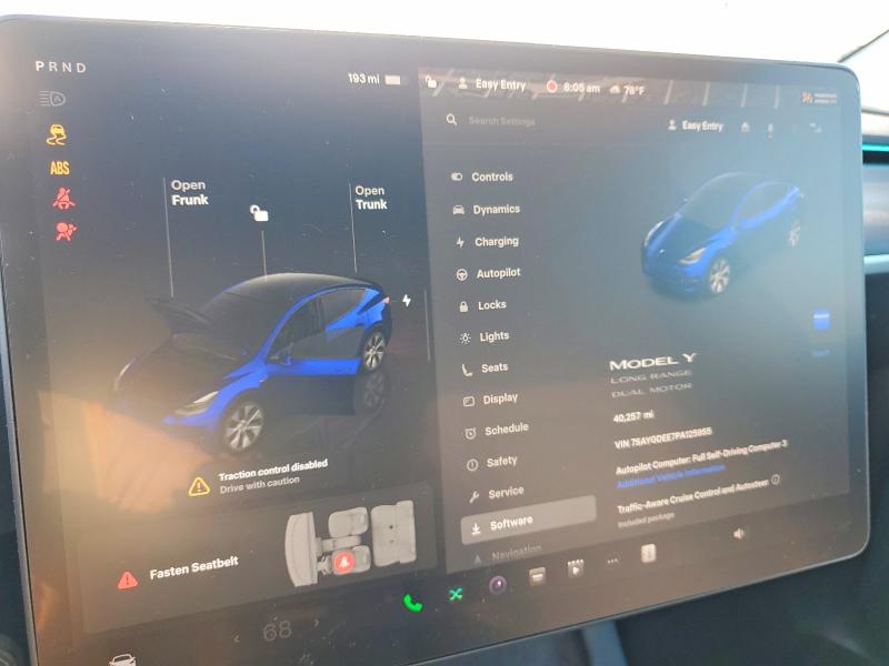 Продаж на аукціоні авто 2023 Tesla Model Y, vin: 7SAYGDEE7PA125955, номер лоту: 55586986