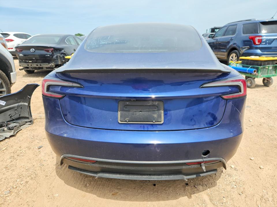 2024 Tesla Model 3 მანქანა იყიდება აუქციონზე, vin: 5YJ3E1ETXRF865791, აუქციონის ნომერი: 53475736
