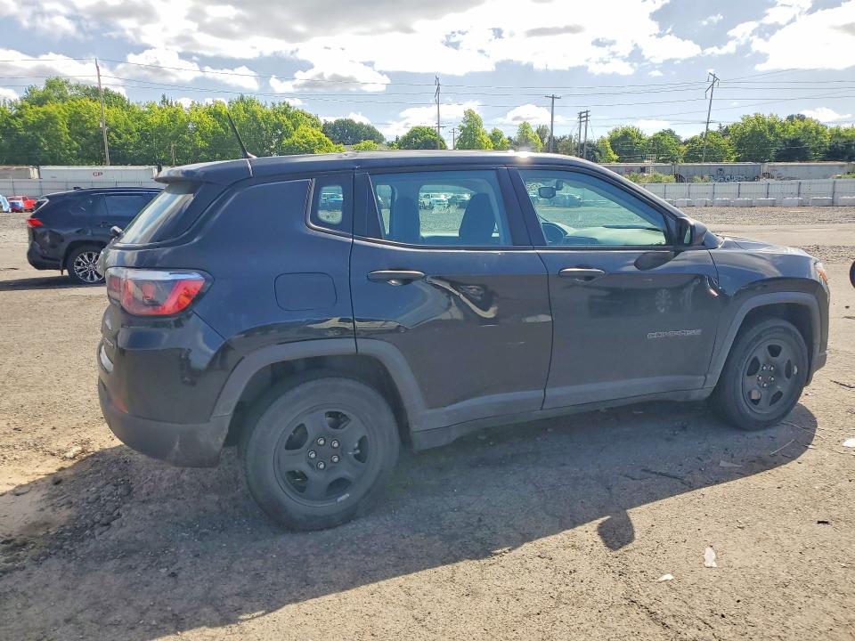 2018 Jeep Compass მანქანა იყიდება აუქციონზე, vin: 3C4NJCABXJT318720, აუქციონის ნომერი: 55156556