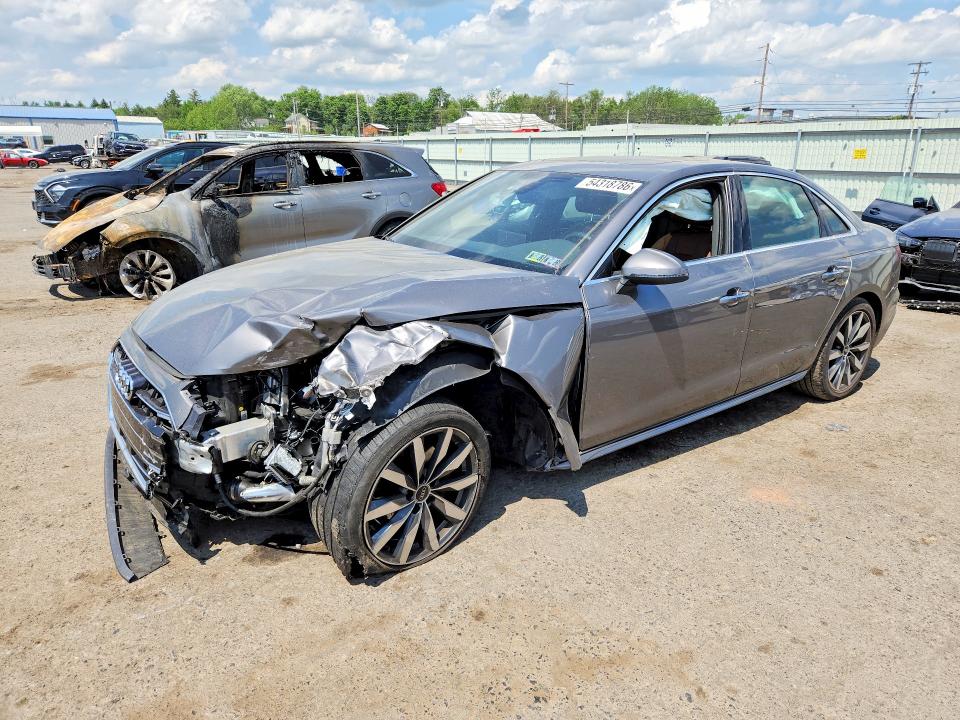 54318786 :رقم المزاد ، WAUABAF49NN001959 vin ، 2022 Audi A4 مزاد بيع