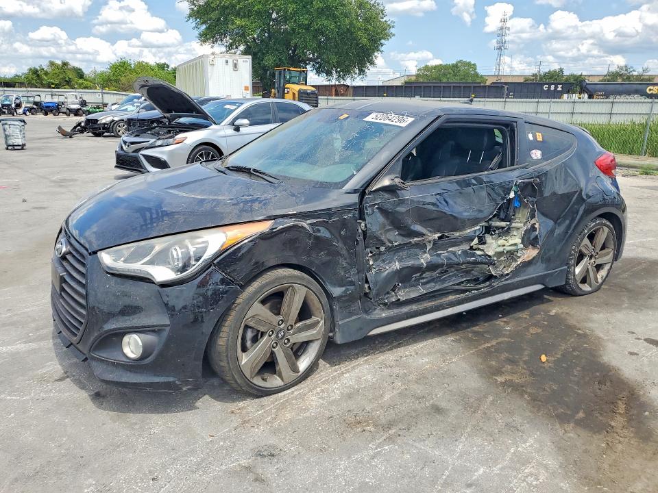 2013 Hyundai Veloster მანქანა იყიდება აუქციონზე, vin: KMHTC6AE9DU132301, აუქციონის ნომერი: 52064296
