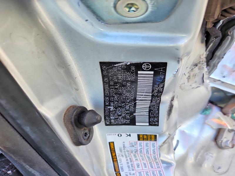 Aukcja sprzedaży 2010 Toyota Prius, vin: JTDKN3DU7A0066524, numer aukcji: 53838296