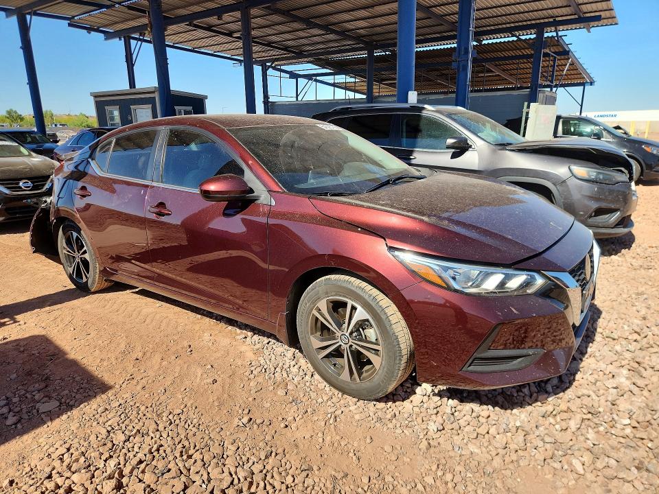 Auction sale of the 2021 Nissan Sentra, vin: 3N1AB8CV9MY267401, lot number: 54325156