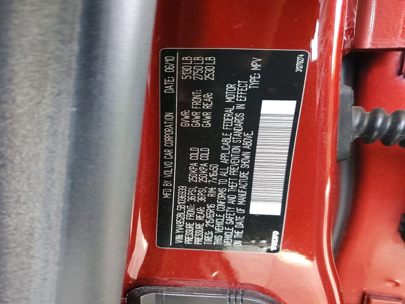 53974846 :رقم المزاد ، YV4952BL5B1096939 vin ، 2011 Volvo Xc70 مزاد بيع