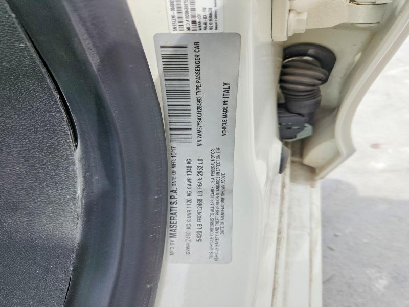 Продаж на аукціоні авто 2018 Maserati Ghibli, vin: ZAM57YSAXJ1284993, номер лоту: 55122566