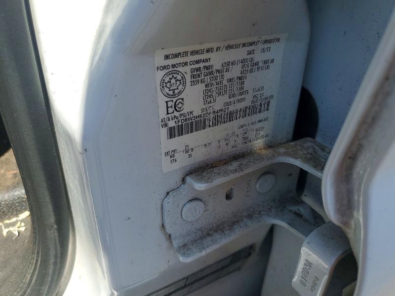 54873176 :رقم المزاد ، 1FD8W3H62DEB48621 vin ، 2013 Ford F350 مزاد بيع