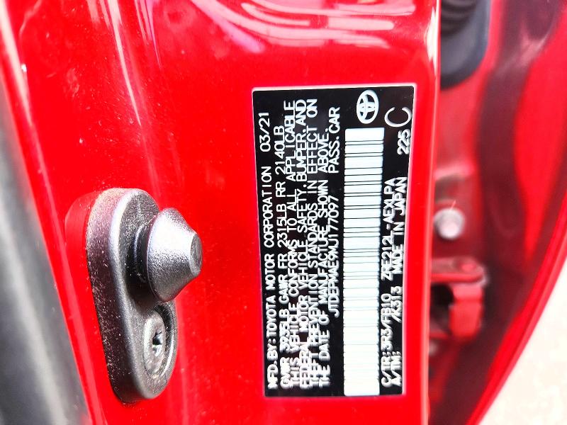 Aukcja sprzedaży 2021 Toyota Corolla, vin: JTDEPMAE9MJ177097, numer aukcji: 54340236