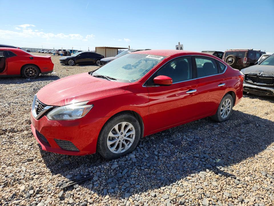 2019 Nissan Sentra მანქანა იყიდება აუქციონზე, vin: 3N1AB7AP1KL610212, აუქციონის ნომერი: 53408086