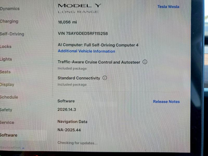 54157016 :رقم المزاد ، 7SAYGDED5RF115258 vin ، 2024 Tesla Model Y مزاد بيع