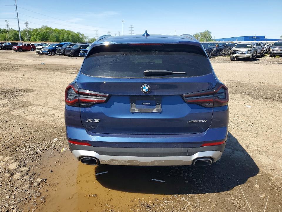 54259866 :رقم المزاد ، 5UX53DP00N9N40198 vin ، 2022 Bmw X3 مزاد بيع
