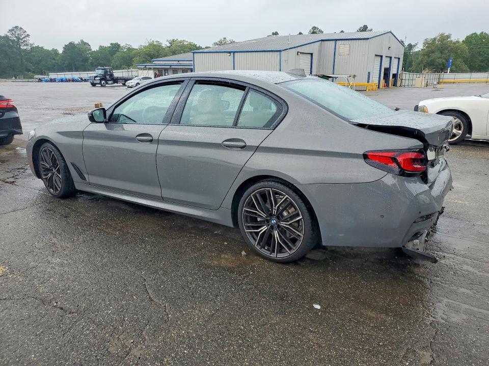 52735196 :رقم المزاد ، WBA53BH04MCF27802 vin ، 2021 Bmw 530 مزاد بيع
