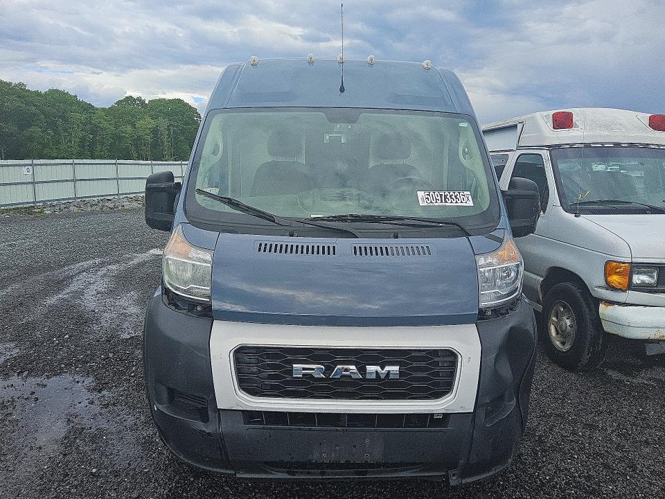 2020 Ram Promaster 3500 მანქანა იყიდება აუქციონზე, vin: 3C6URVJG0LE139760, აუქციონის ნომერი: 50973336