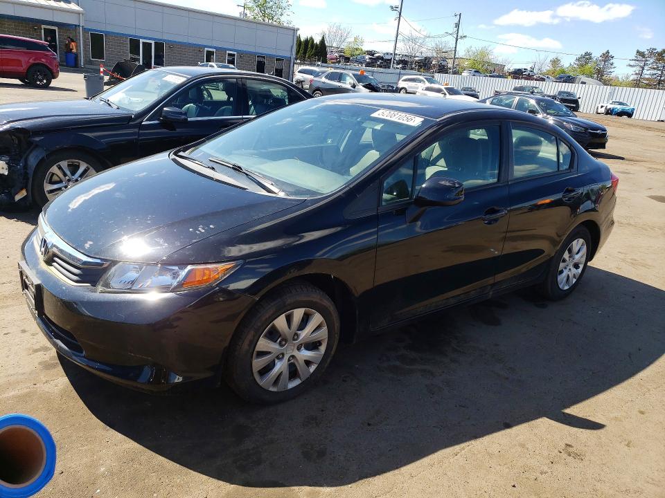 2012 Honda Civic მანქანა იყიდება აუქციონზე, vin: 19XFB2F54CE359365, აუქციონის ნომერი: 52081056
