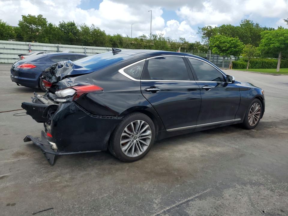 Продажа на аукционе авто 2015 Hyundai Genesis, vin: KMHGN4JE7FU040283, номер лота: 55017656