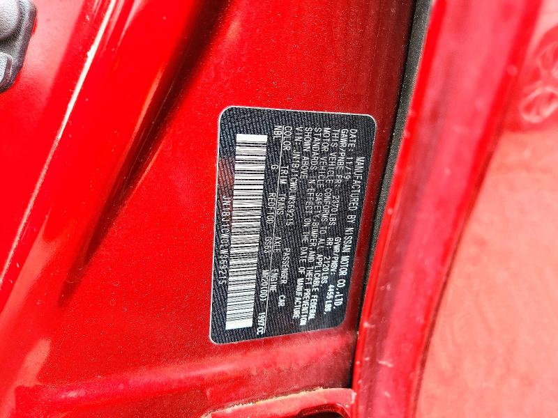 53443946 :رقم المزاد ، JN1BJ1CW0LW369215 vin ، 2020 Nissan Rogue Sport مزاد بيع