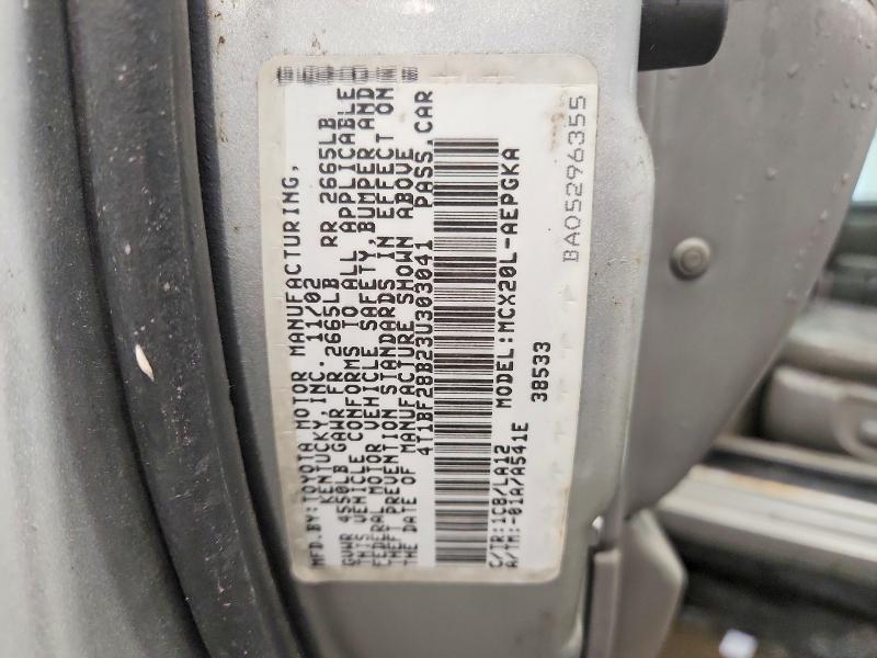 Aukcja sprzedaży 2003 Toyota Avalon, vin: 4T1BF28B23U303041, numer aukcji: 52871296