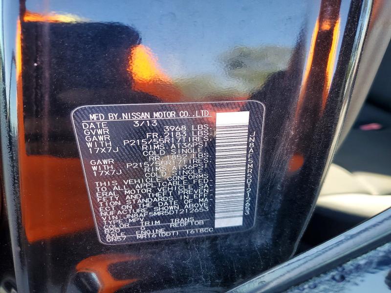Продаж на аукціоні авто 2013 Nissan Juke, vin: JN8AF5MR5DT212653, номер лоту: 55390306