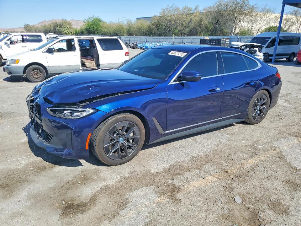 53651796 :رقم المزاد ، WBY73AW08NFN22199 vin ، 2022 Bmw I4 مزاد بيع