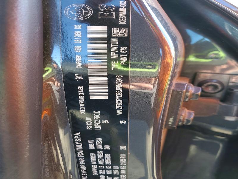 2018 Fiat 500x მანქანა იყიდება აუქციონზე, vin: ZFBCFYCB5JP643916, აუქციონის ნომერი: 52314226