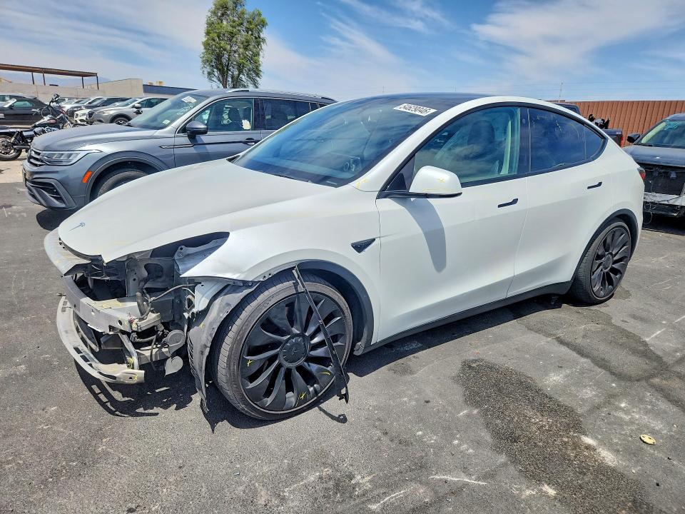 54629046 :رقم المزاد ، 7SAYGDEF1NF456541 vin ، 2022 Tesla Model Y مزاد بيع