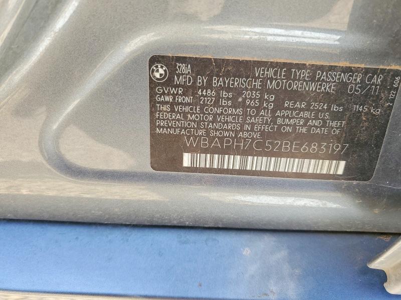 Продаж на аукціоні авто 2011 Bmw 328, vin: WBAPH7C52BE683197, номер лоту: 52152486