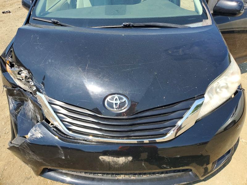 53540116 :رقم المزاد ، 5TDKK3DC7BS150387 vin ، 2011 Toyota Sienna مزاد بيع