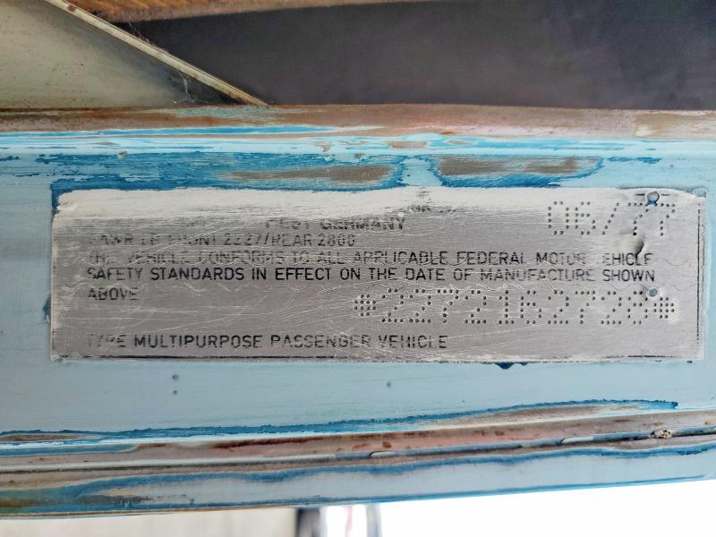 Продаж на аукціоні авто 1977 Volkswagen Unknown, vin: 2272162728, номер лоту: 55404056