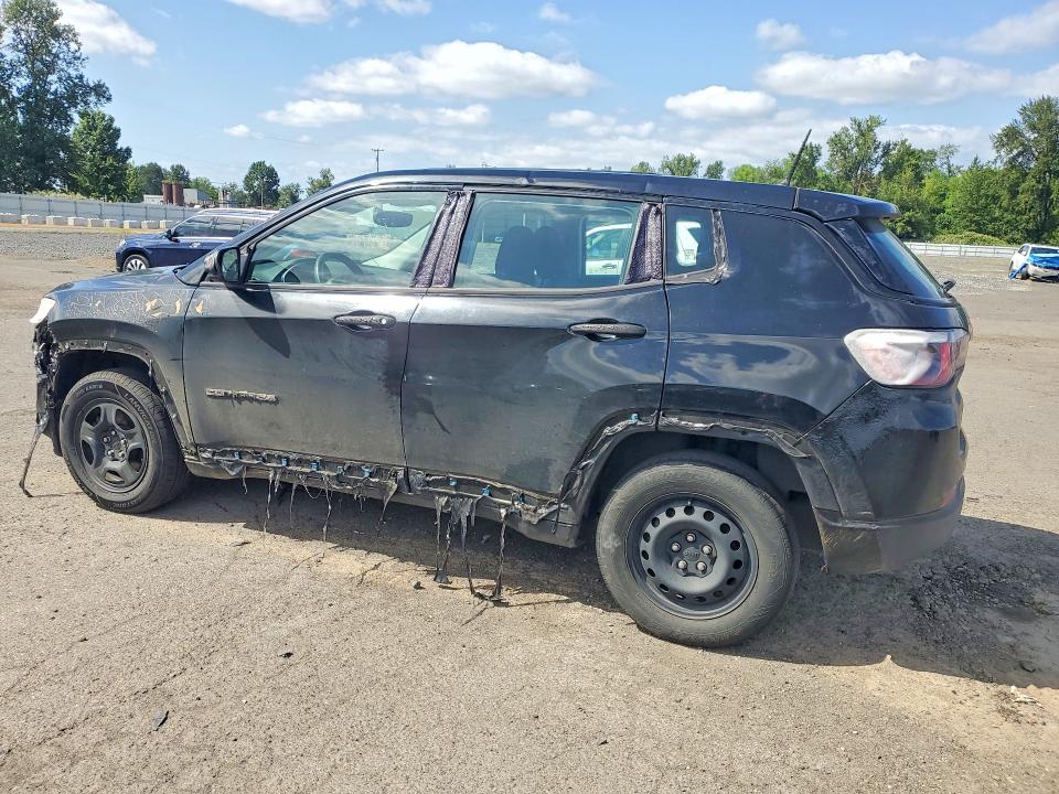 2018 Jeep Compass მანქანა იყიდება აუქციონზე, vin: 3C4NJCABXJT318720, აუქციონის ნომერი: 55156556