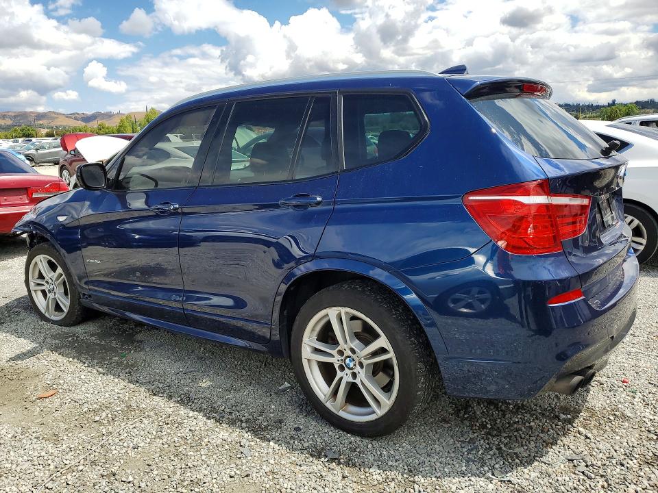 2013 Bmw X3 მანქანა იყიდება აუქციონზე, vin: 5UXWX9C52D0A18413, აუქციონის ნომერი: 51950846