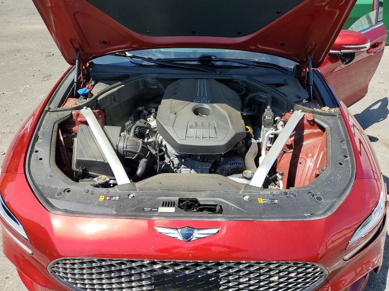 52561976 :رقم المزاد ، KMTG34TA1NU099785 vin ، 2022 Genesis G70 مزاد بيع
