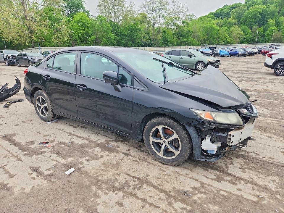 Продаж на аукціоні авто 2015 Honda Civic, vin: 19XFB2F77FE249089, номер лоту: 54207466
