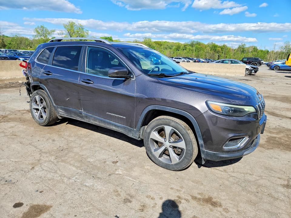 Продаж на аукціоні авто 2019 Jeep Cherokee, vin: 1C4PJMDXXKD422539, номер лоту: 52928416