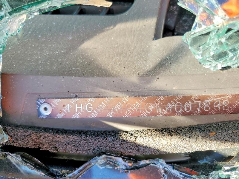 53729746 :رقم المزاد ، 1HGCG3240WA007898 vin ، 1998 Honda Accord مزاد بيع