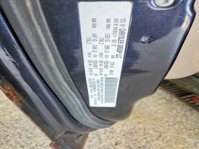 Продажа на аукционе авто 2013 Chrysler Town & Country, vin: 2C4RC1BG0DR630868, номер лота: 55065396