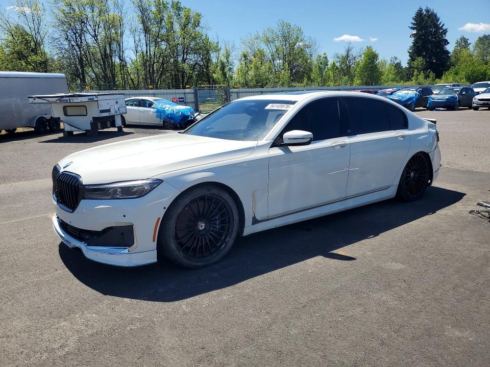 2020 Bmw Alpina B7 მანქანა იყიდება აუქციონზე, vin: WBA7U2C15LCD75033, აუქციონის ნომერი: 54145976