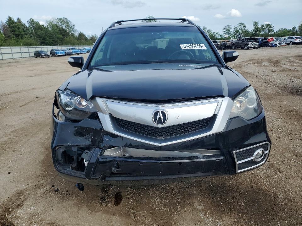 54099866 :رقم المزاد ، 5J8TB1H20AA004632 vin ، 2010 Acura Rdx مزاد بيع
