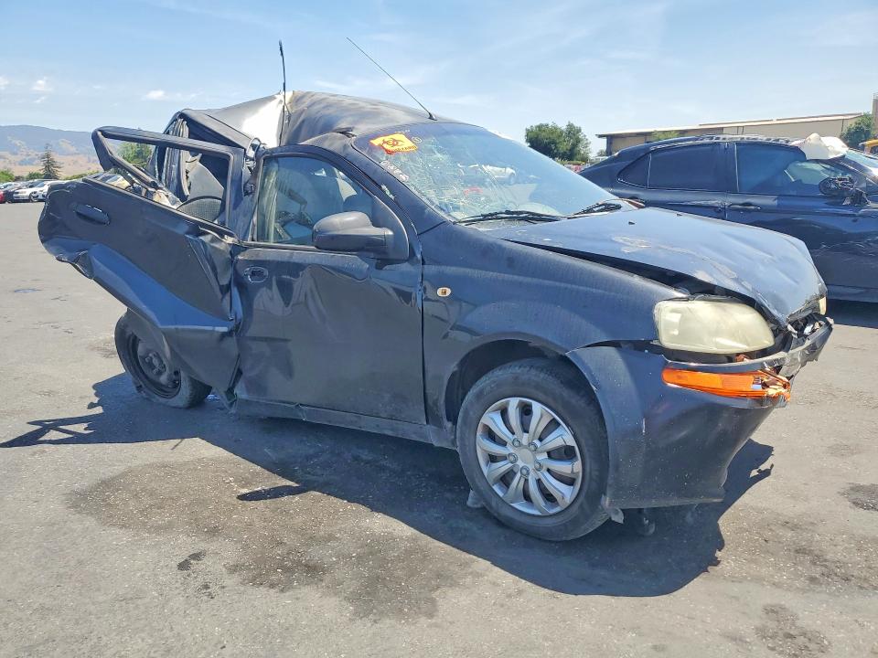Продаж на аукціоні авто 2005 Chevrolet Aveo, vin: KL1TD626X5B375466, номер лоту: 53128296