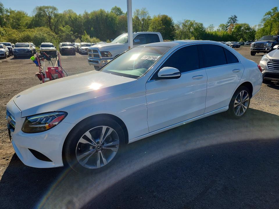 Продажа на аукционе авто 2021 Mercedes-benz C, vin: W1KWF8EBXMR626194, номер лота: 53356546