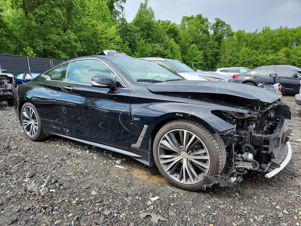 52805536 :رقم المزاد ، JN1EV7EL7JM393141 vin ، 2018 Infiniti Q60 مزاد بيع