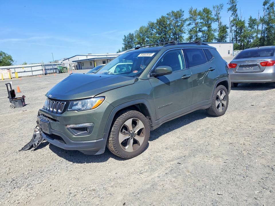 54883936 :رقم المزاد ، 3C4NJDBB5HT647422 vin ، 2017 Jeep Compass مزاد بيع