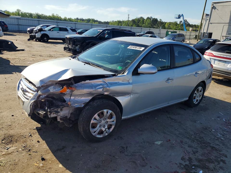 52458726 :رقم المزاد ، KMHDU4AD1AU142734 vin ، 2010 Hyundai Elantra مزاد بيع